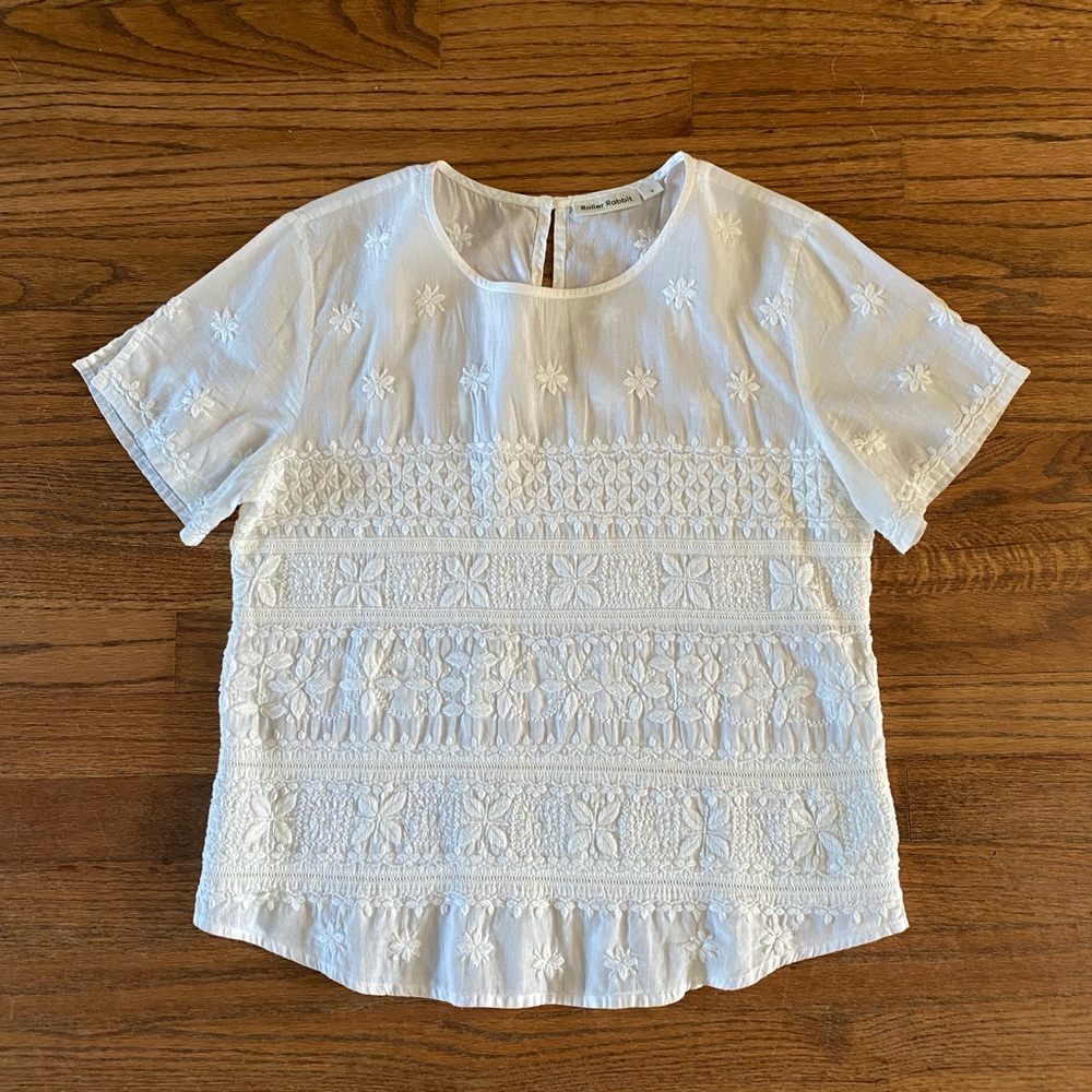 Roller Rabbit cotton blouse